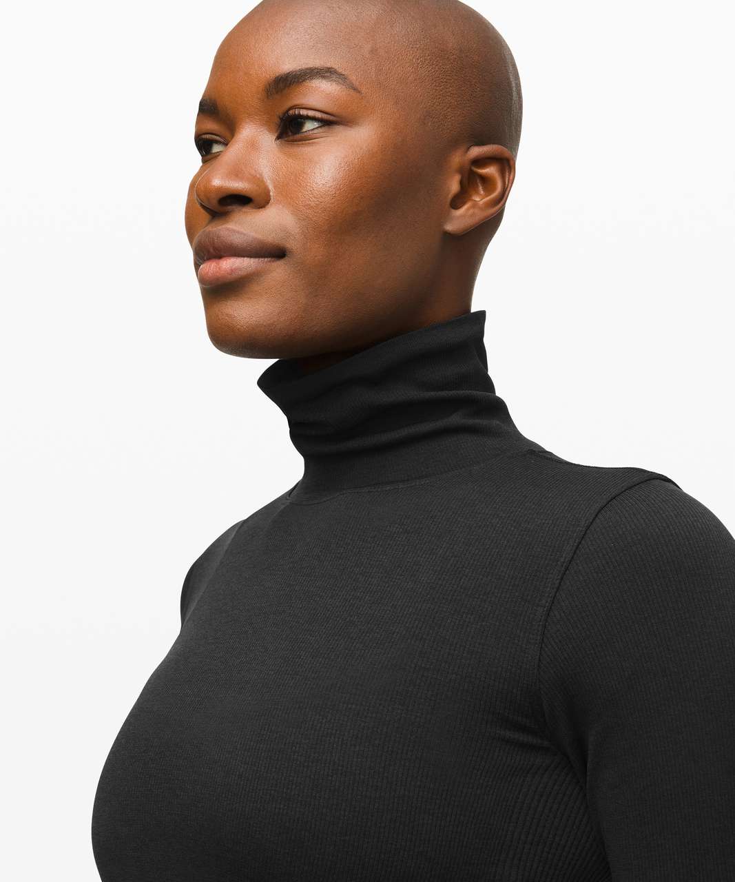 Lululemon Yin Vibes Turtleneck - Black - lulu fanatics