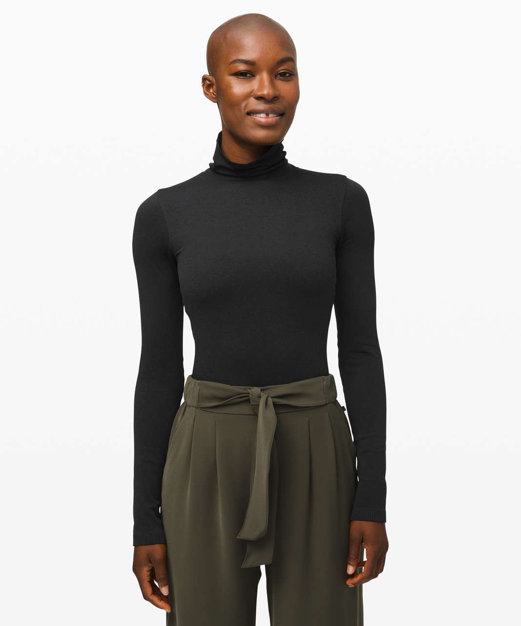 Lululemon Yin Vibes Turtleneck - Black