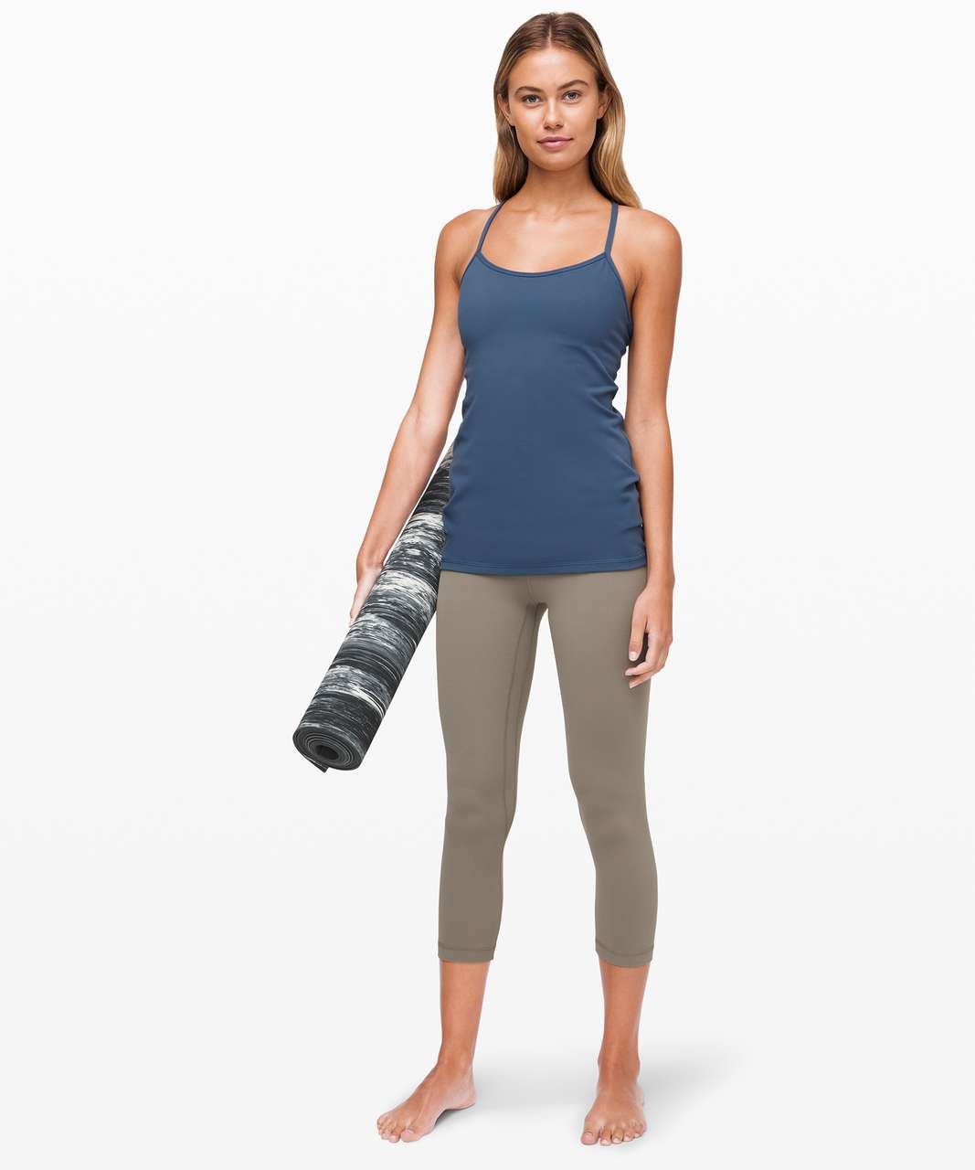 Lululemon Power Y Tank *Luon - Code Blue