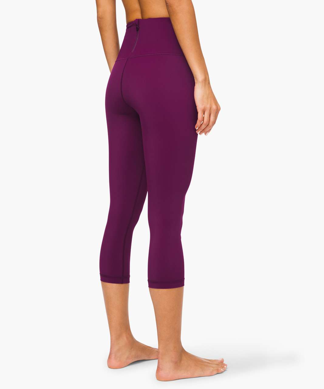 Lululemon Run On Crop (21) - Black - lulu fanatics