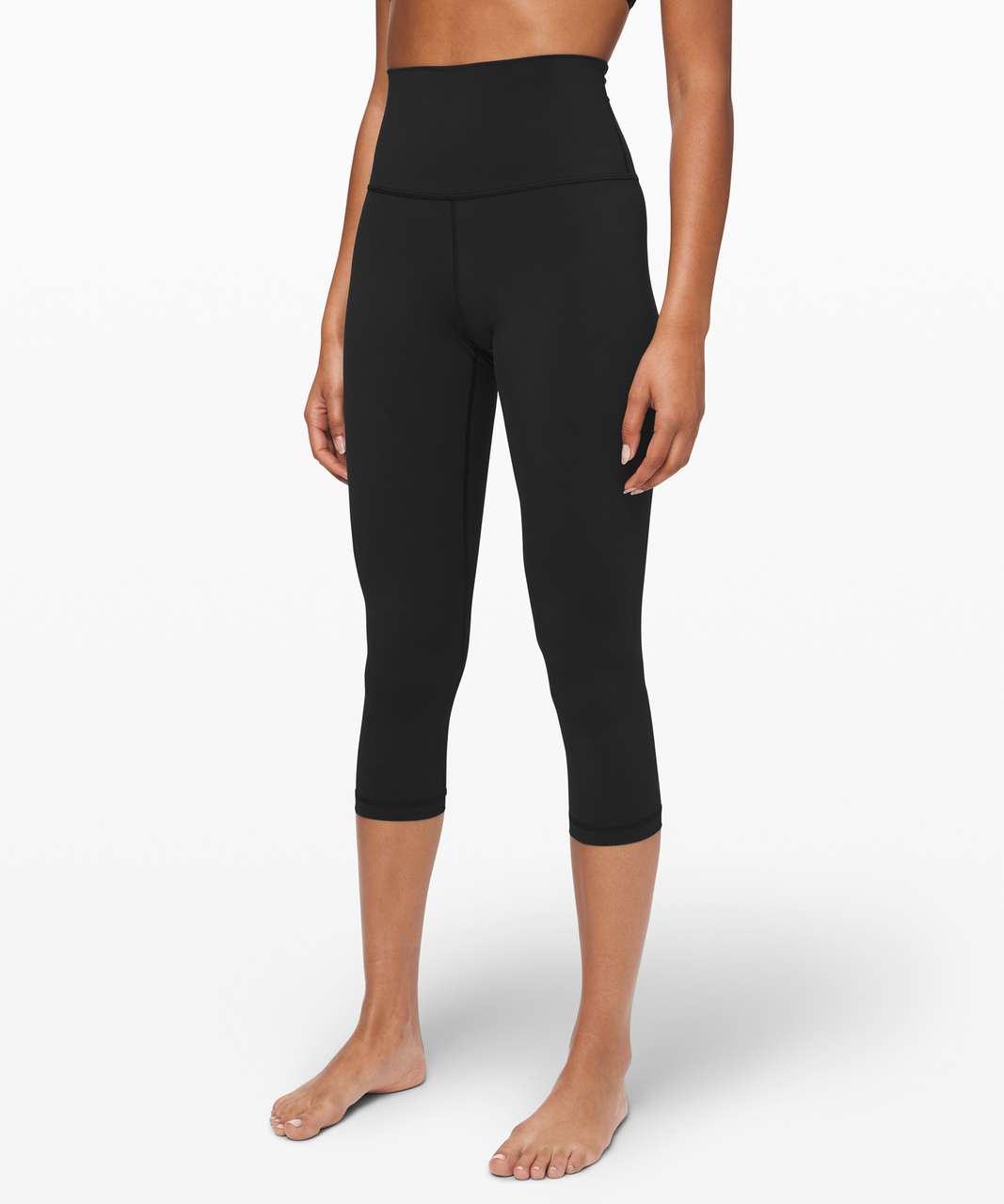 Lululemon Run with the Waves Crop 21" - Black (First Release)