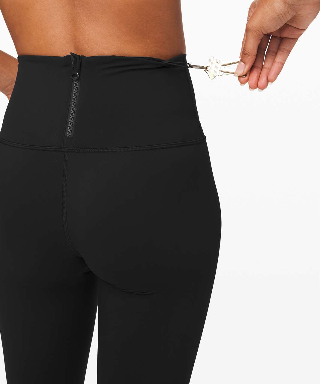 Lululemon Run with the Waves Crop 21" - Black (First Release)