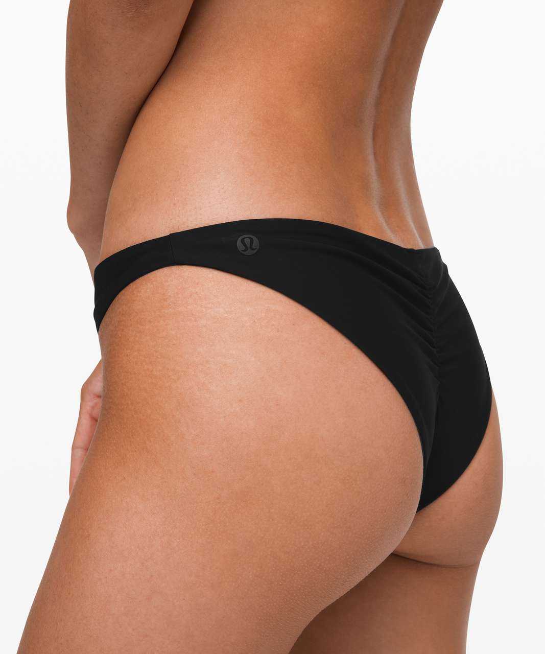 Lululemon Sun Soaker Cheeky Bottom *Low Rise - Black / Amalfi Blue