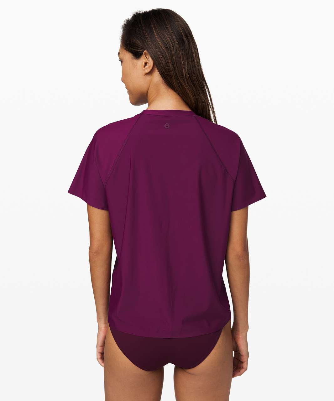 Lululemon Sun Shelter Short Sleeve Rash Guard - Marvel