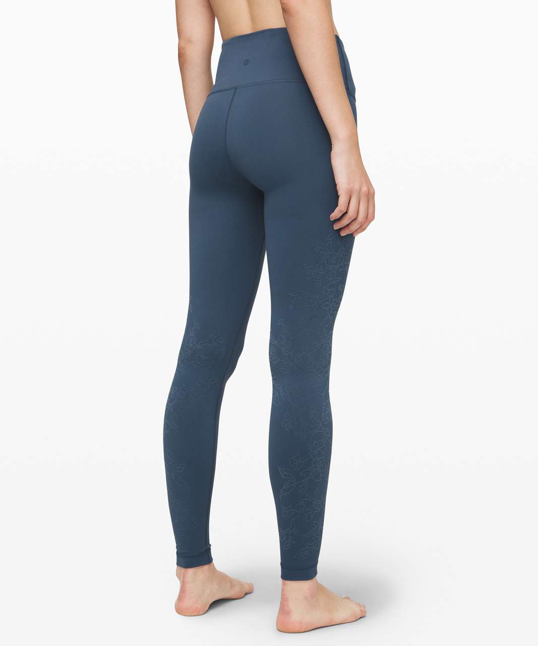 Lululemon Fine Force High-Rise Tight 28 - Iron Blue - lulu fanatics