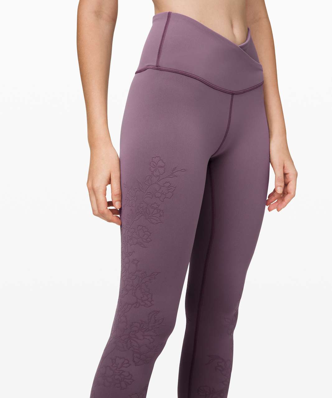 Lululemon Always On High-Rise Tight 28*Flocked Everlux - Frosted