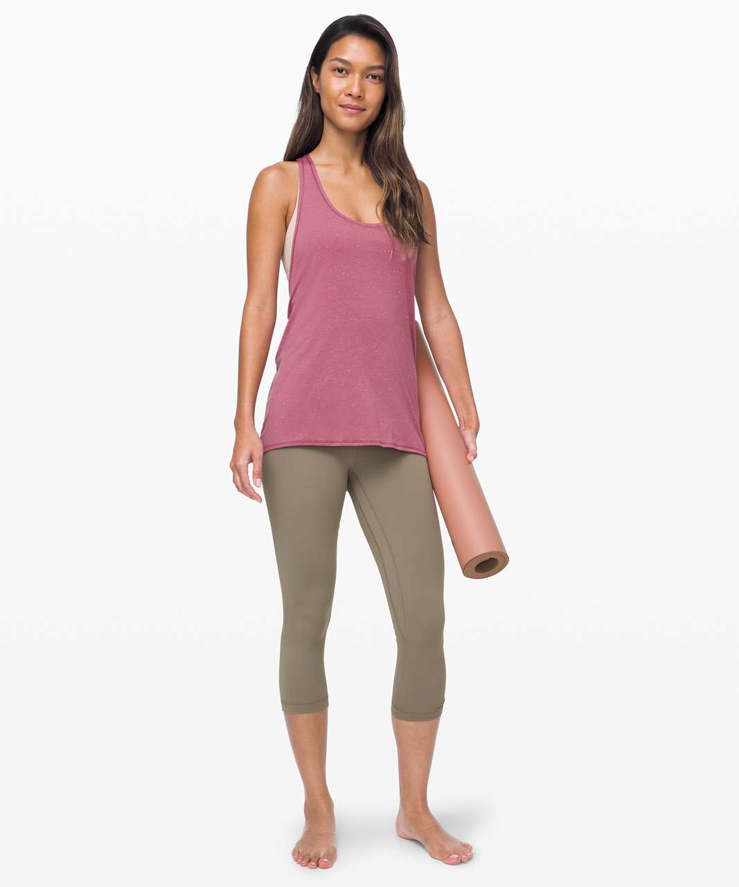 Lululemon Rare Twist Back Tank Pink Size 6 - $39 (22% Off Retail) - From  Kaylee