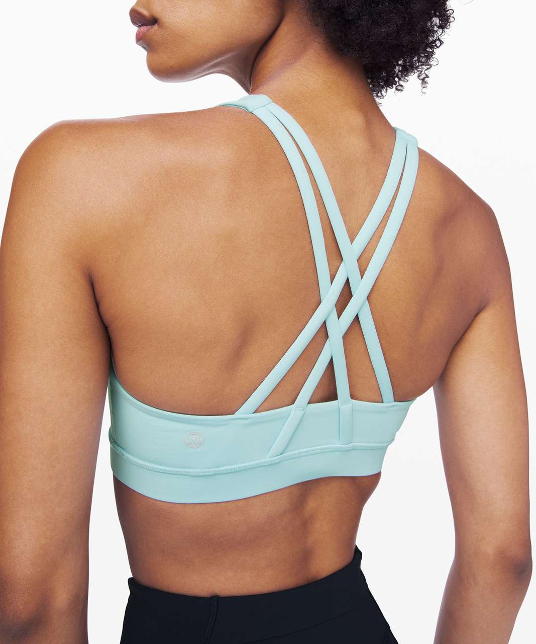 Lululemon Energy Bra *High Neck - Sea Frost