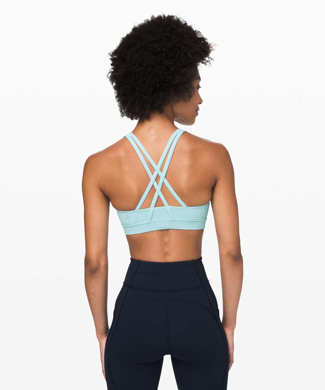 Lululemon Energy Bra *High Neck - Sea Frost