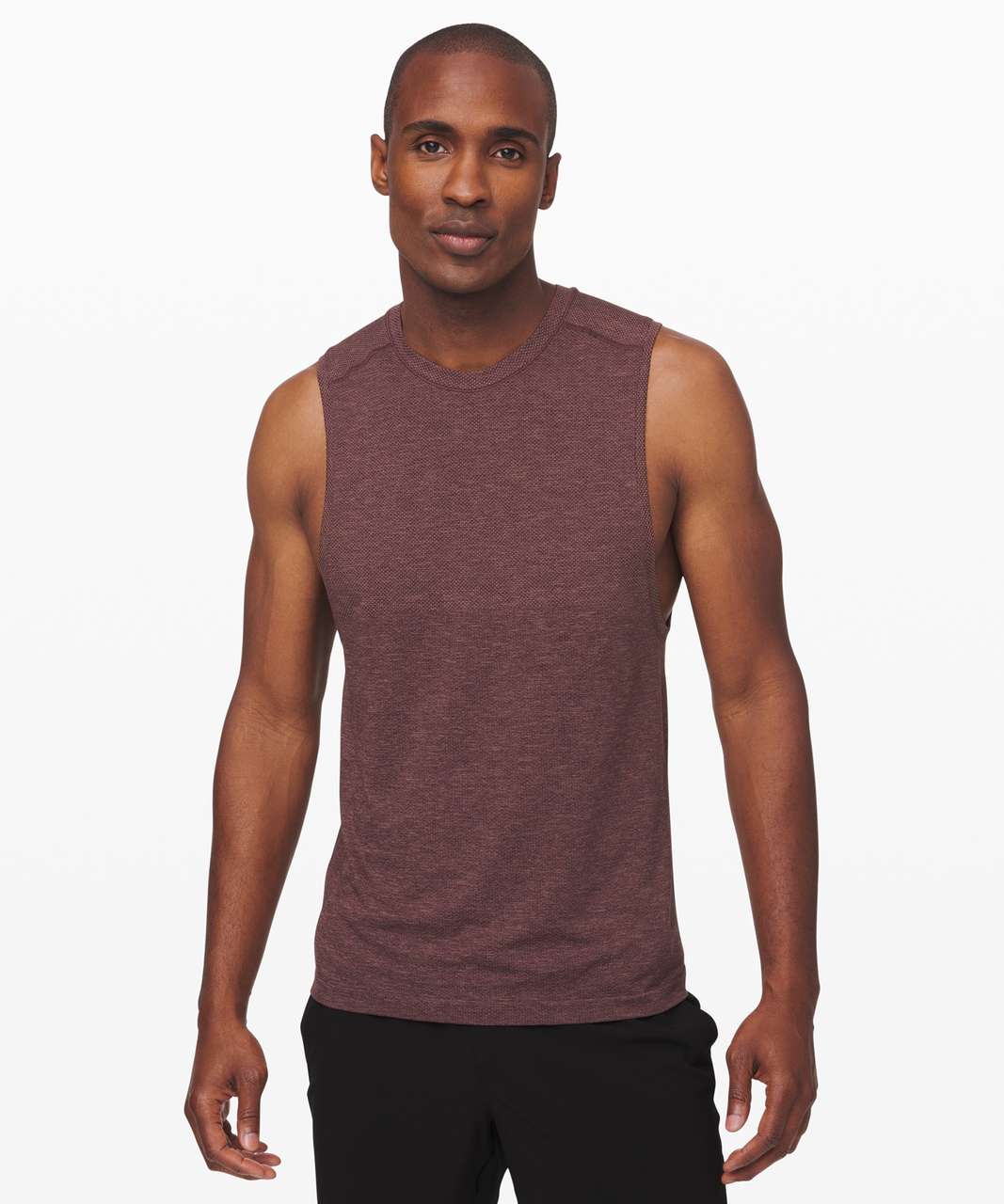 Lululemon Metal Vent Tech Sleeveless 2.0 - Red Dust / Arctic Plum