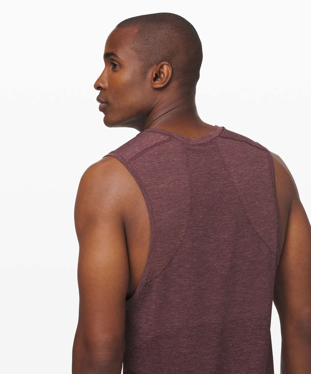 Lululemon Metal Vent Tech Sleeveless 2.0 - Red Dust / Arctic Plum