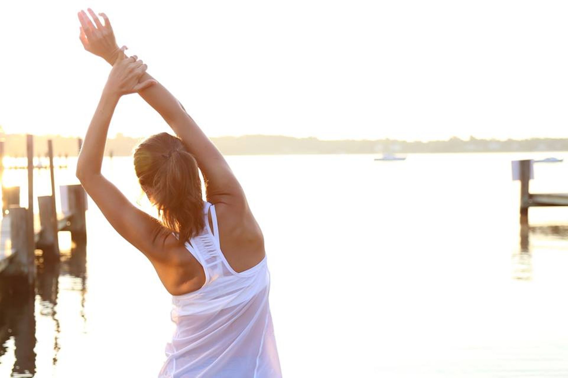 Lululemon Sunshine Salutation Tank - White