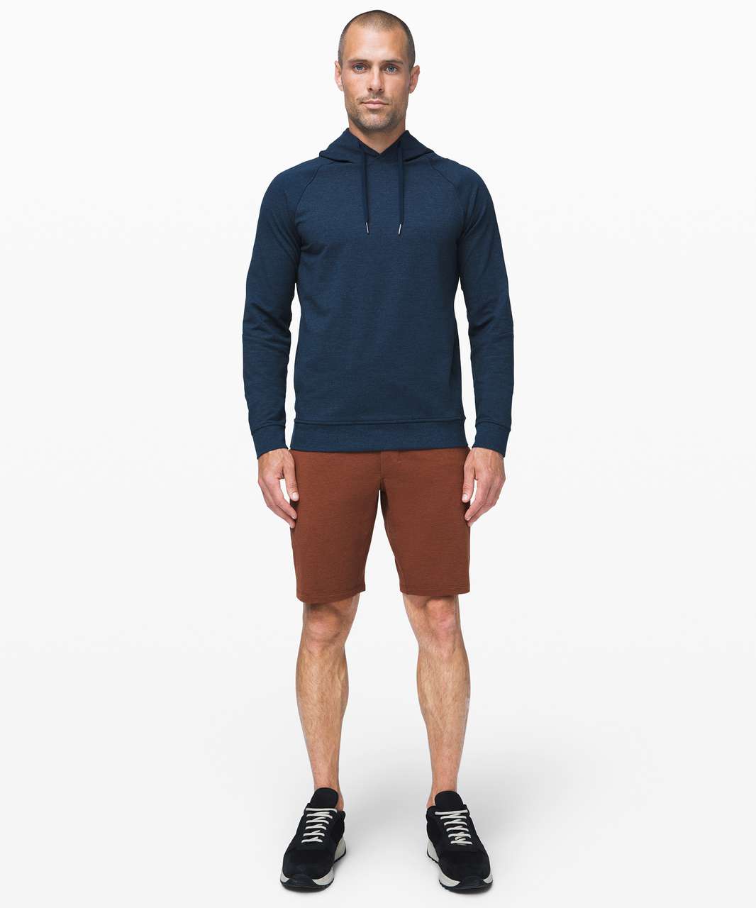 Lululemon City Sweat Short *9 - Heathered Dark Terracotta - lulu