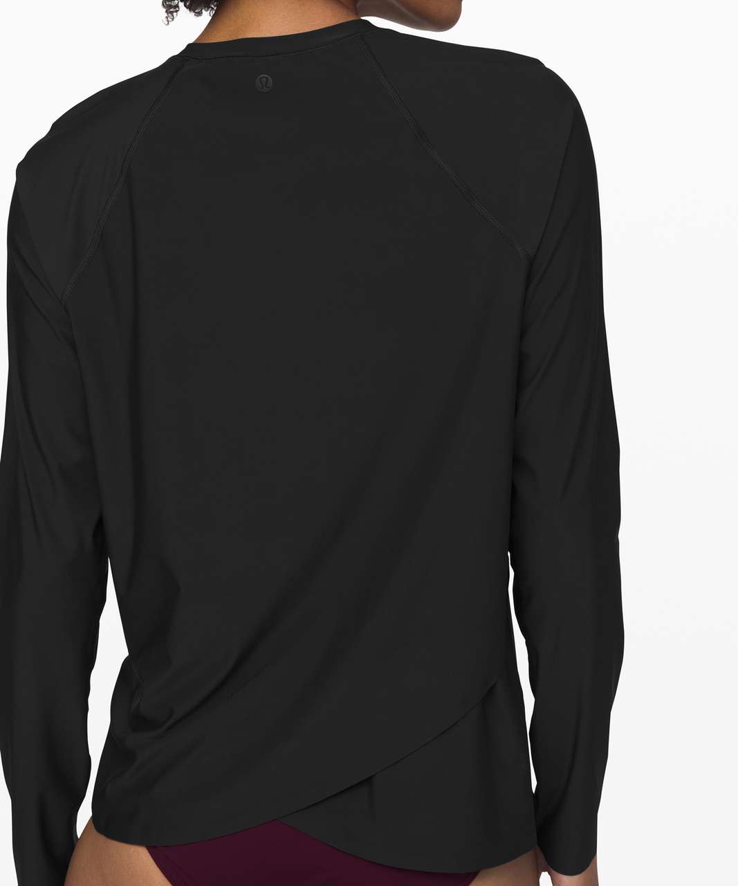 Lululemon Sun Shelter Long Sleeve Rash Guard - Black