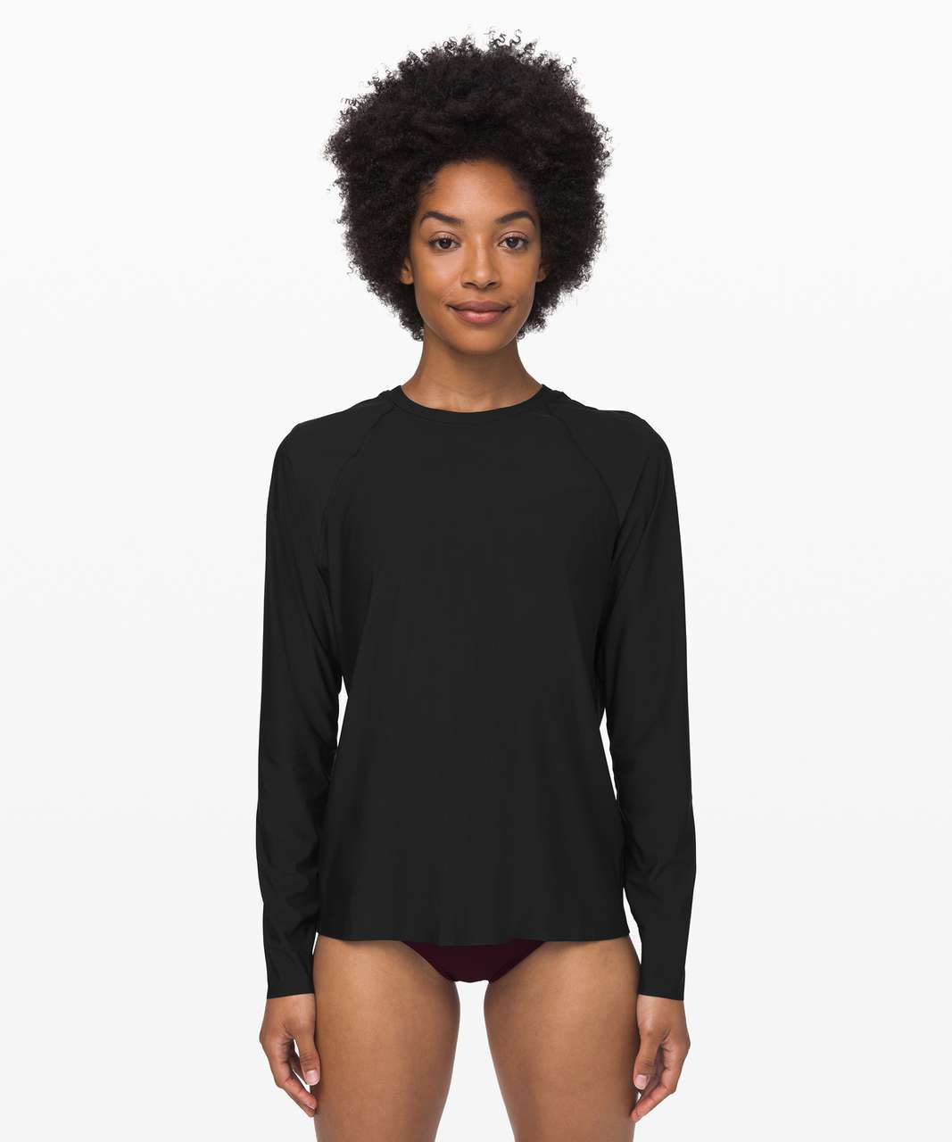 Lululemon Out Of This World Long Sleeve - Black - lulu fanatics