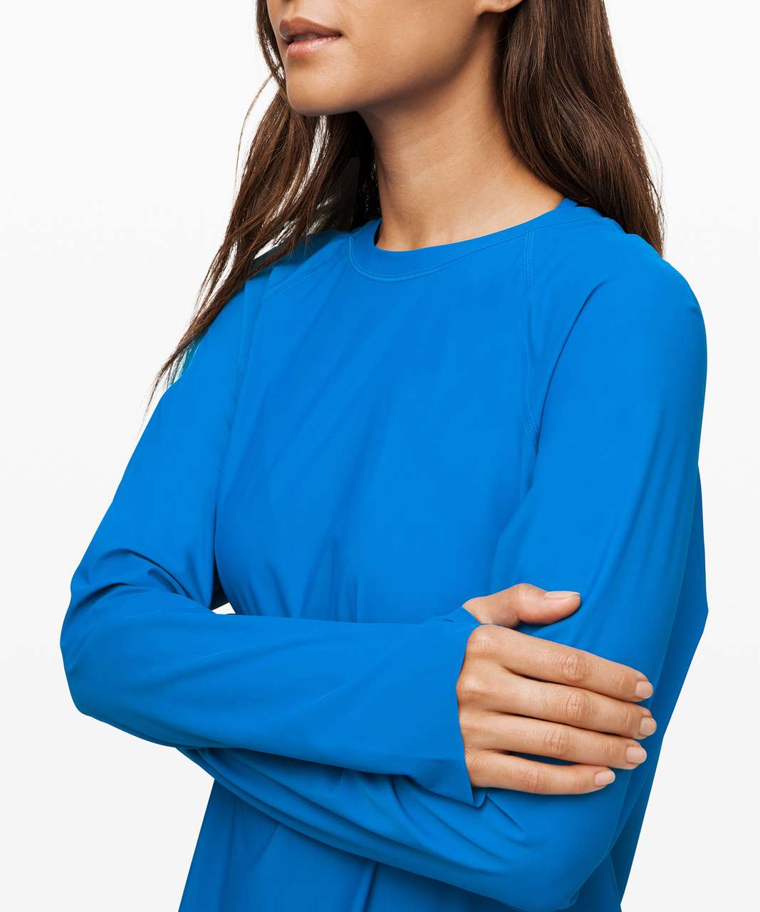 Lululemon Sun Shelter Long Sleeve Rash Guard - Amalfi Blue