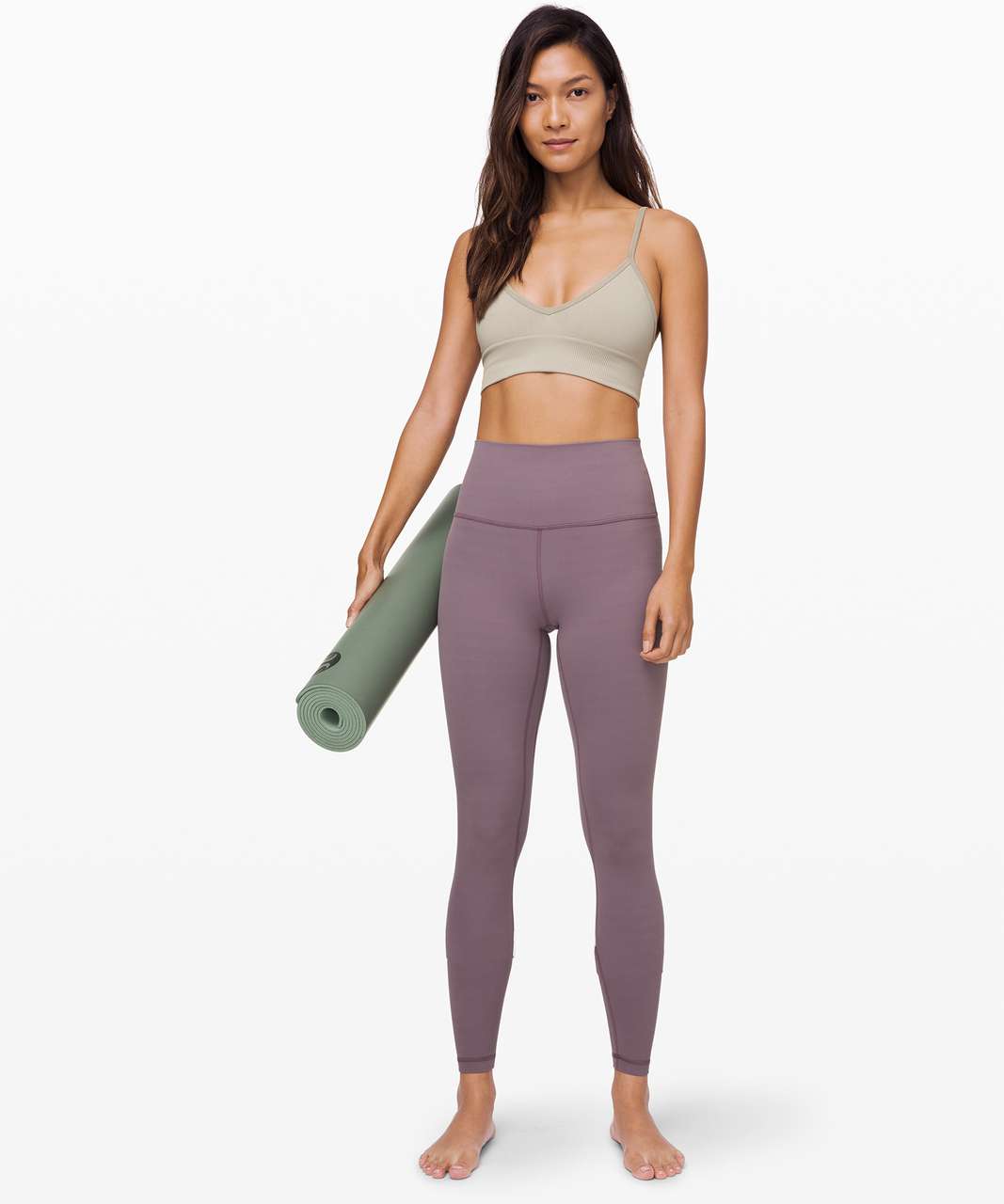 Lululemon Align Pant II 25 size 12 Smoked Mulberry NWT Purple Gym