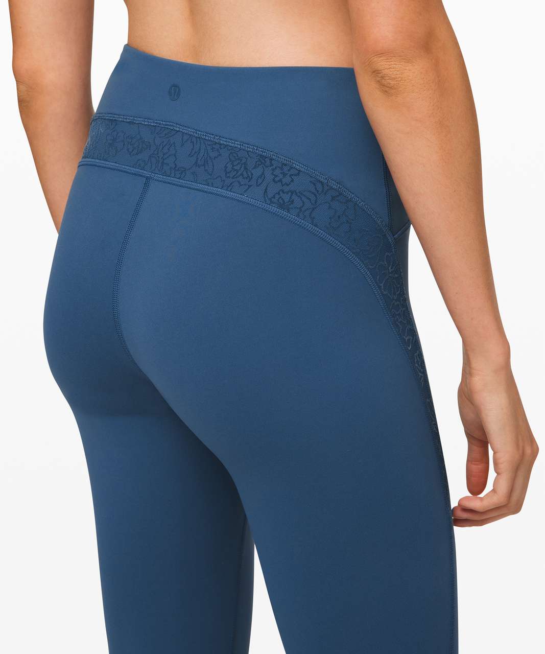 Lululemon Wunder Under Crop High-rise 21 *flocked Everlux In Code