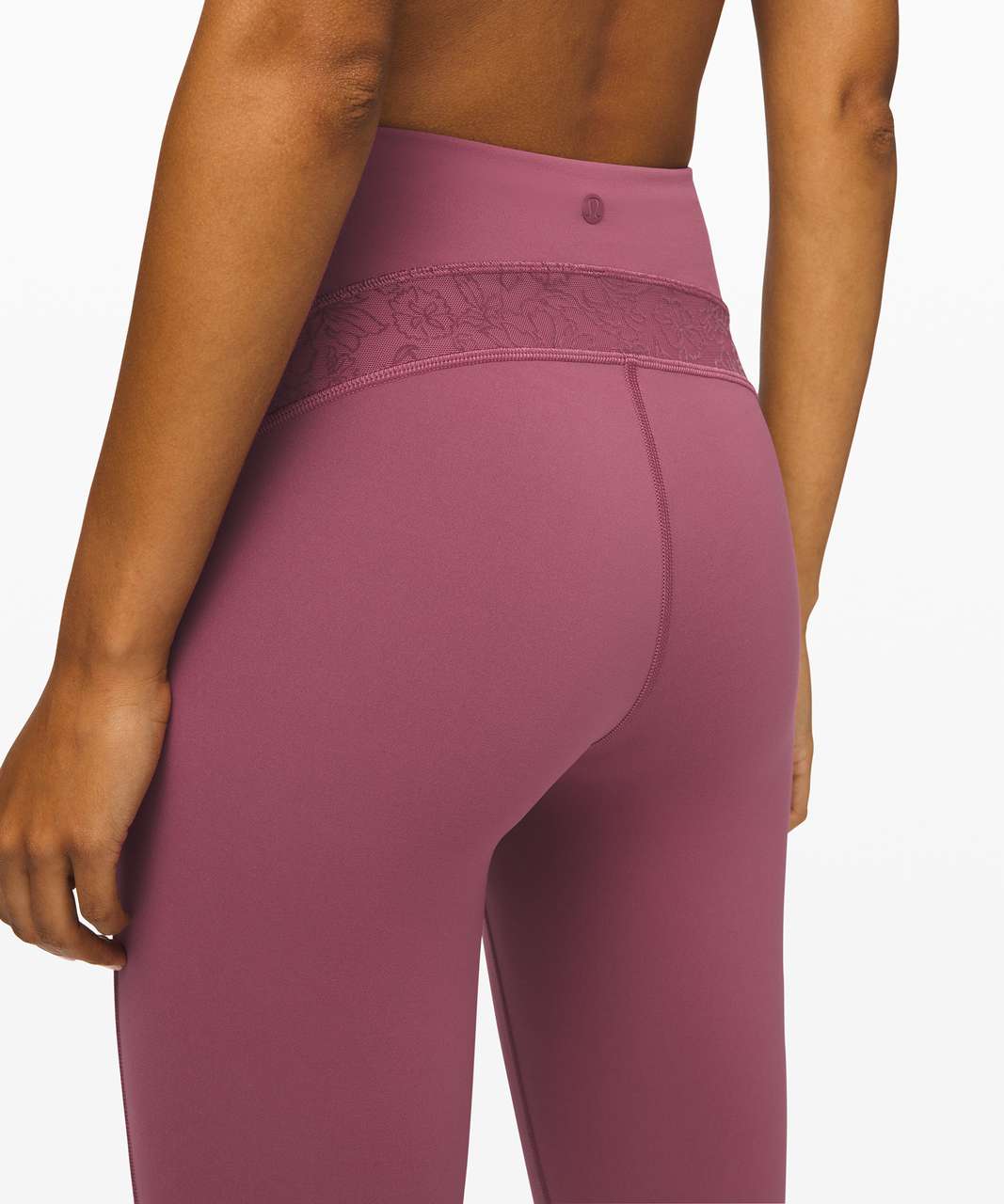 Lululemon Wunder Under Crop High-Rise 21" *Flocked Everlux - Plumful