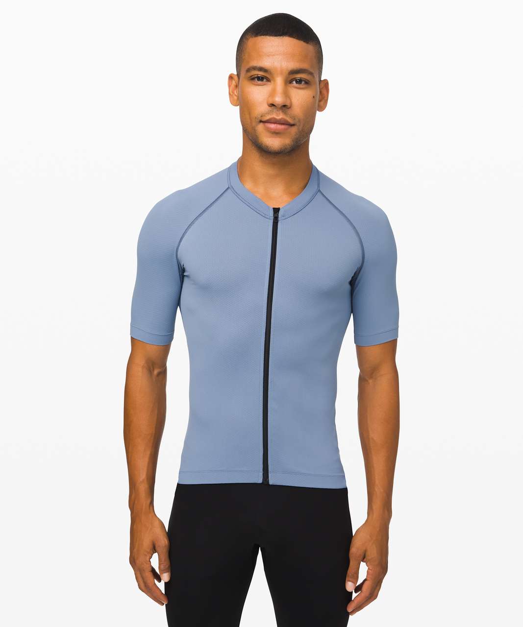 Lululemon City To Summit Cycling Jersey - Tempest Blue