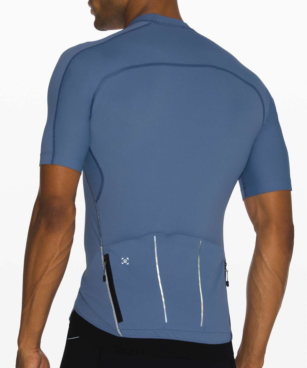 Lululemon City To Summit Cycling Jersey - Tempest Blue