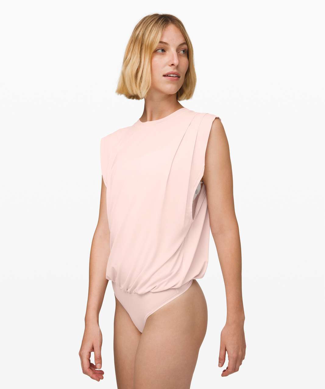 Lululemon Hour to Hour Bodysuit - Pink Bliss