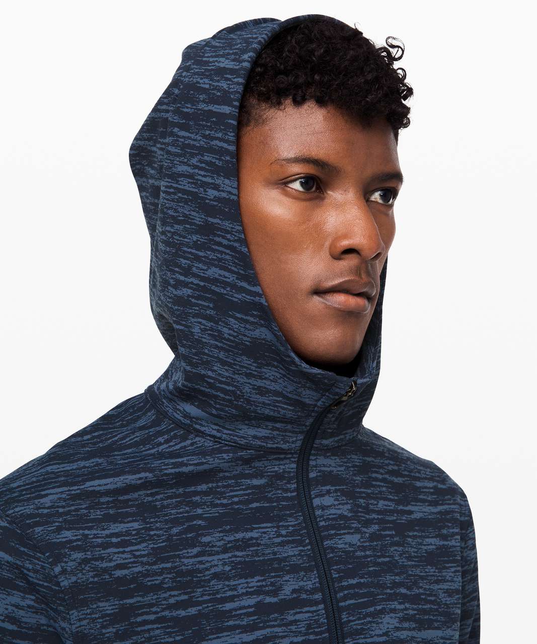 Lululemon City Sweat Zip Hoodie *Jacquard - True Navy / Code Blue