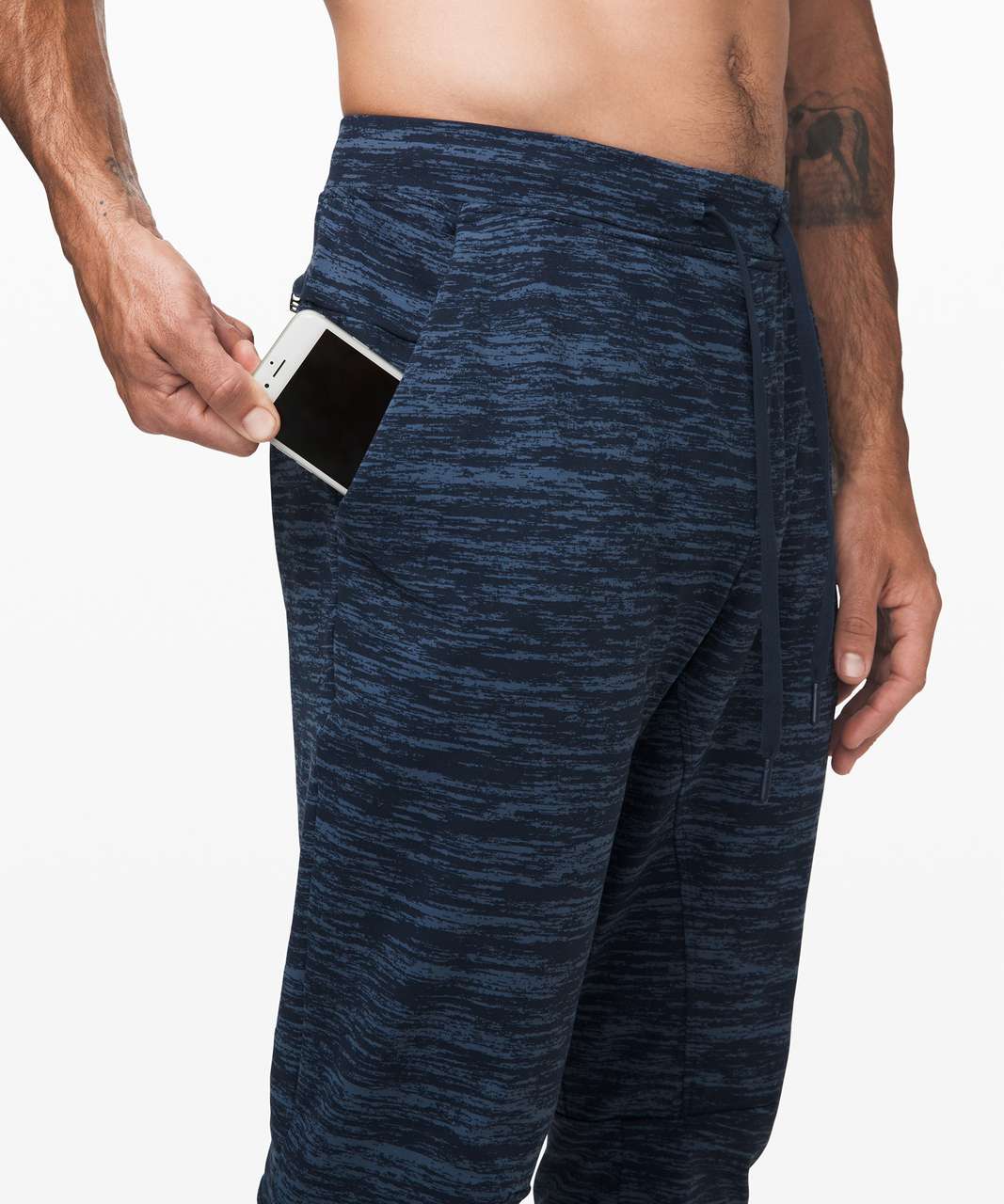 Lululemon City Sweat Jogger *Jacquard 29" - True Navy / Code Blue