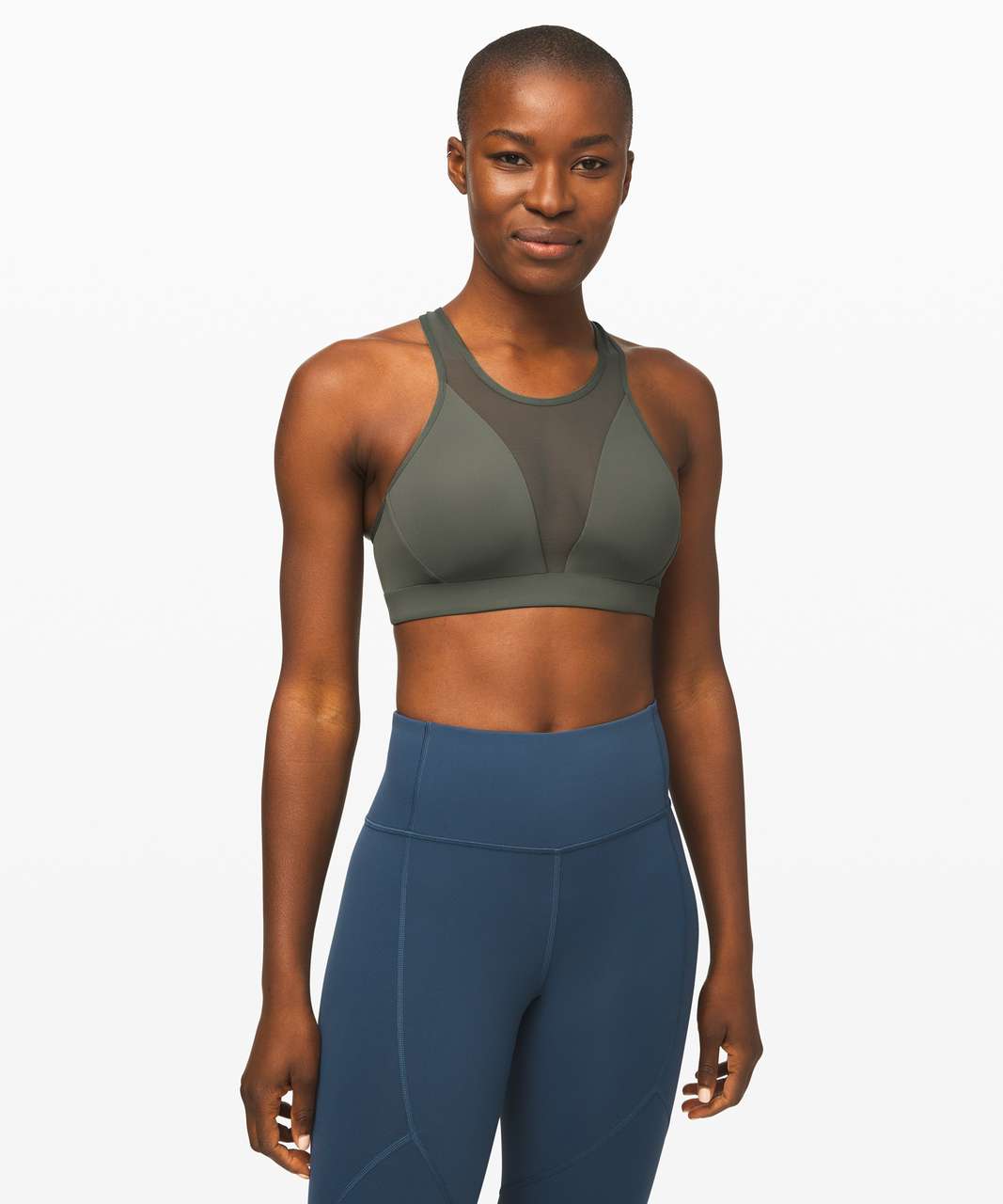 Lululemon Athlete Arrival Bra - Grey Sage