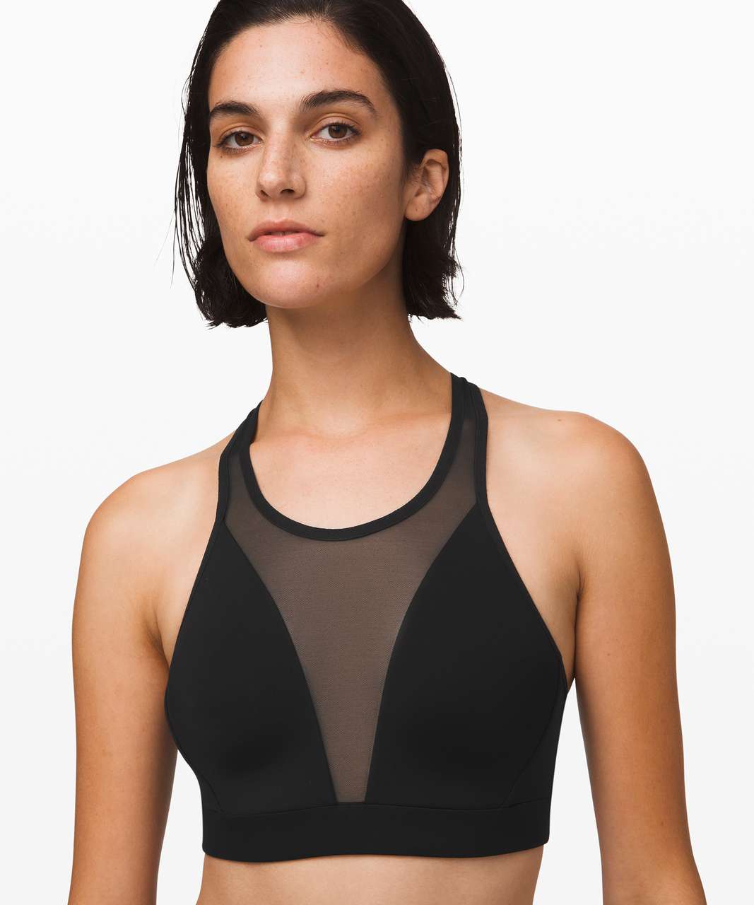 Lululemon Athlete Arrival Bra - Black - lulu fanatics