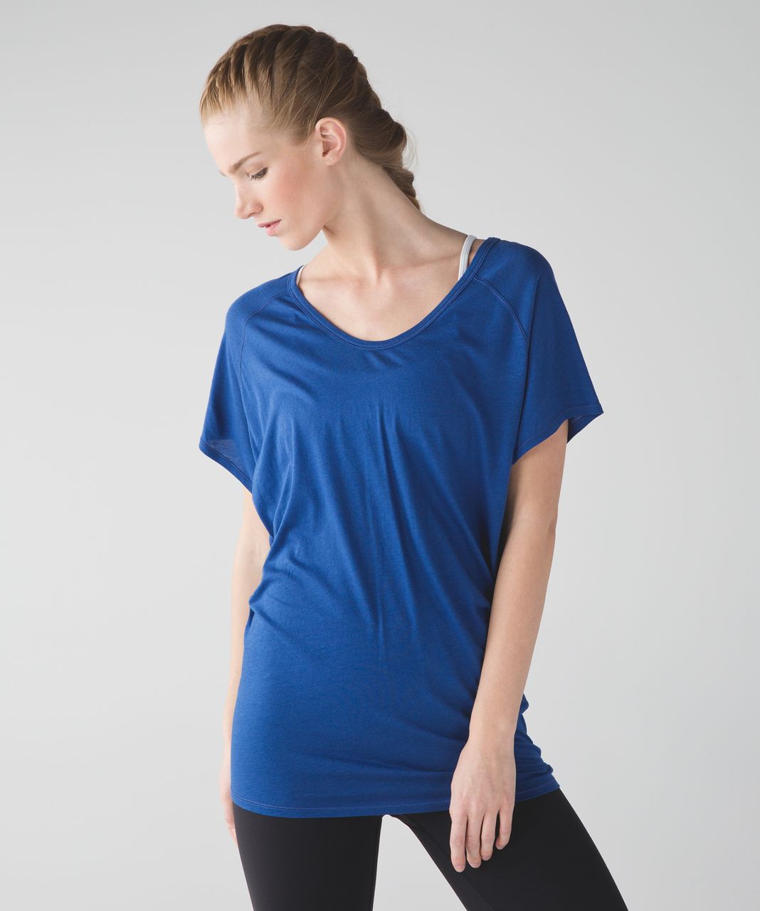 Lululemon Restore Short Sleeve - Rugged Blue