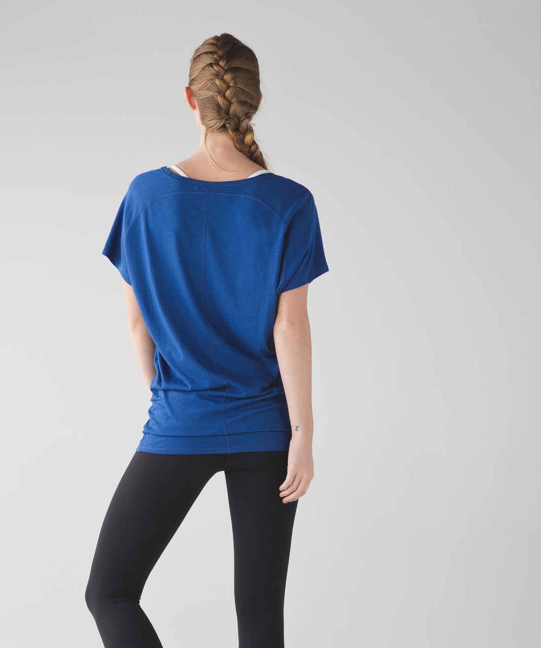 Lululemon Restore Short Sleeve - Rugged Blue