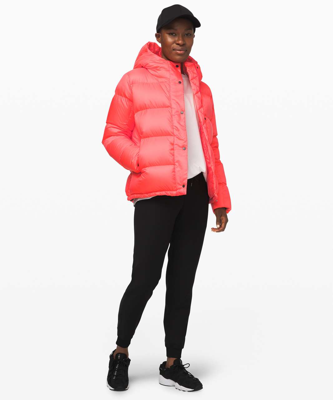 Lululemon Wunder Puff Jacket - Dark Red - lulu fanatics