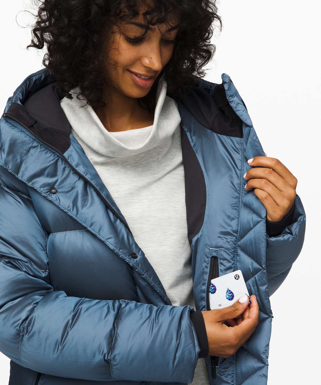 Lululemon Wunder Puff Jacket - Cascade Blue