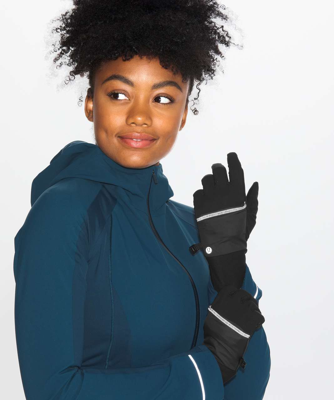 Lululemon Run Fast Gloves - Black (Third Release)