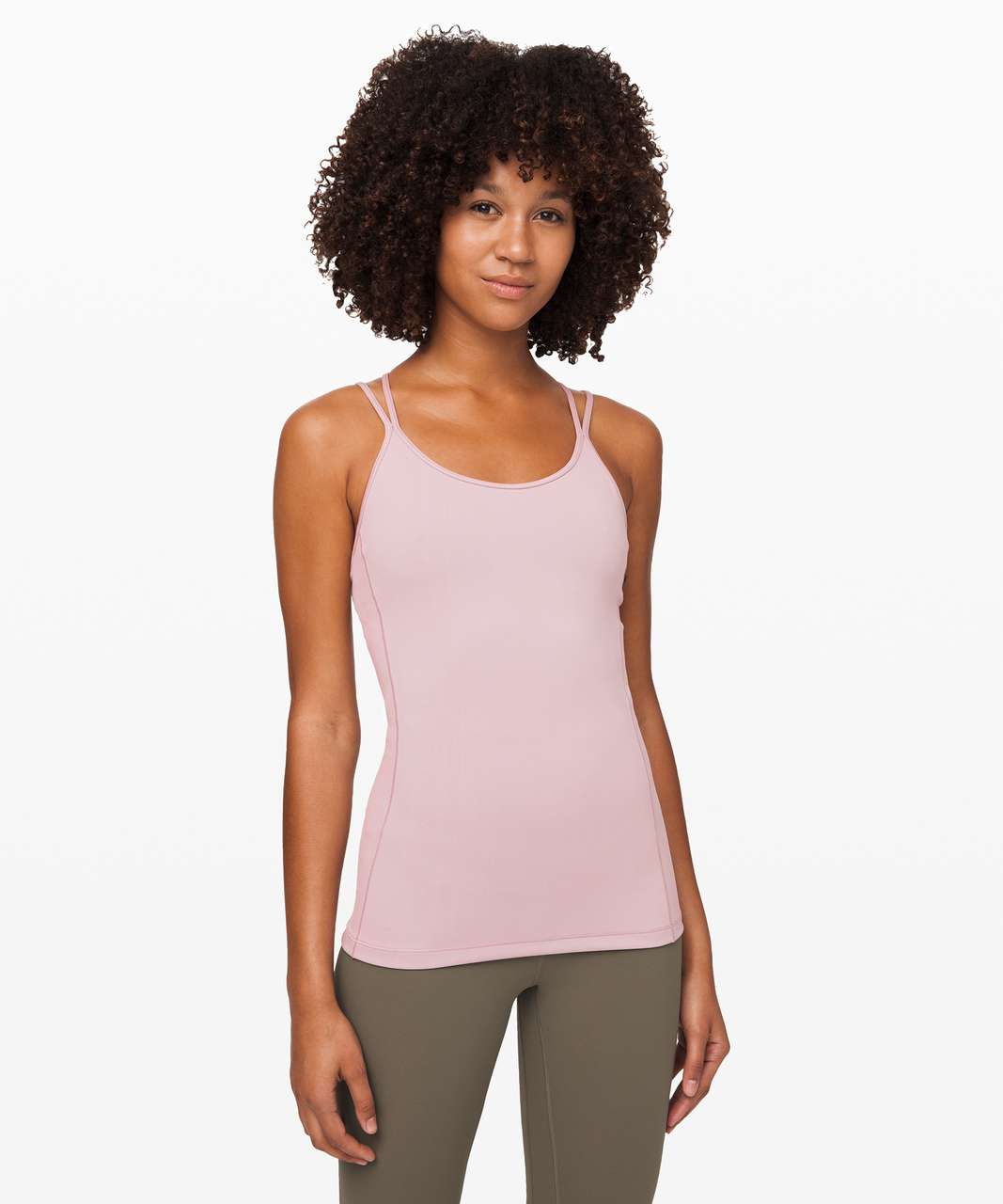 Lululemon Free To Be Tank *Everlux - Smoky Blush - lulu fanatics