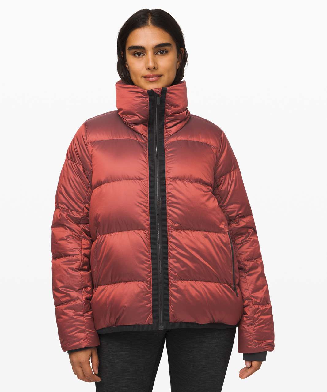 Lululemon Cloudscape Jacket - Sunset Orange - lulu fanatics