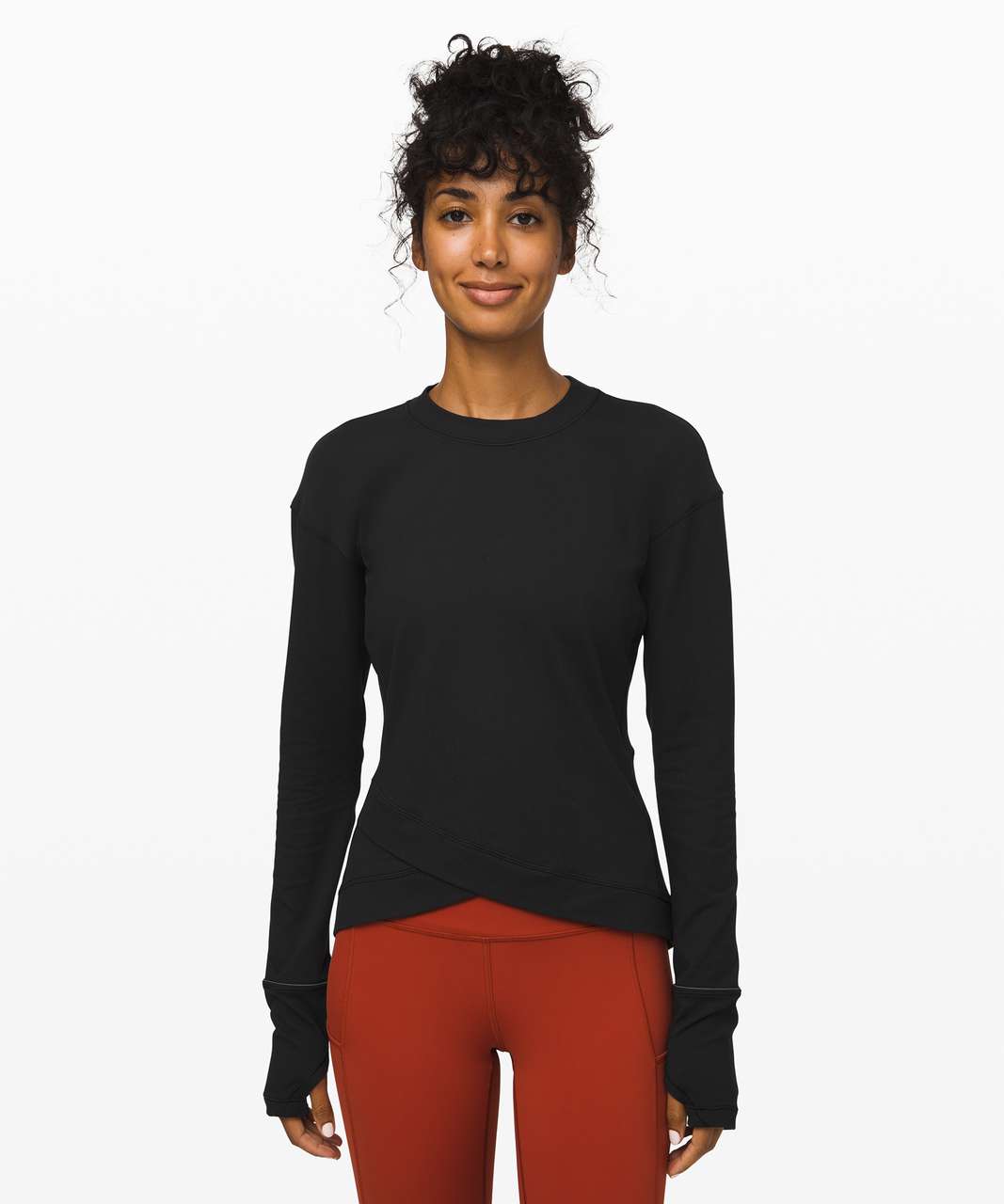 Lululemon Close to Crossing Long Sleeve *Rulu - Black (First Release)