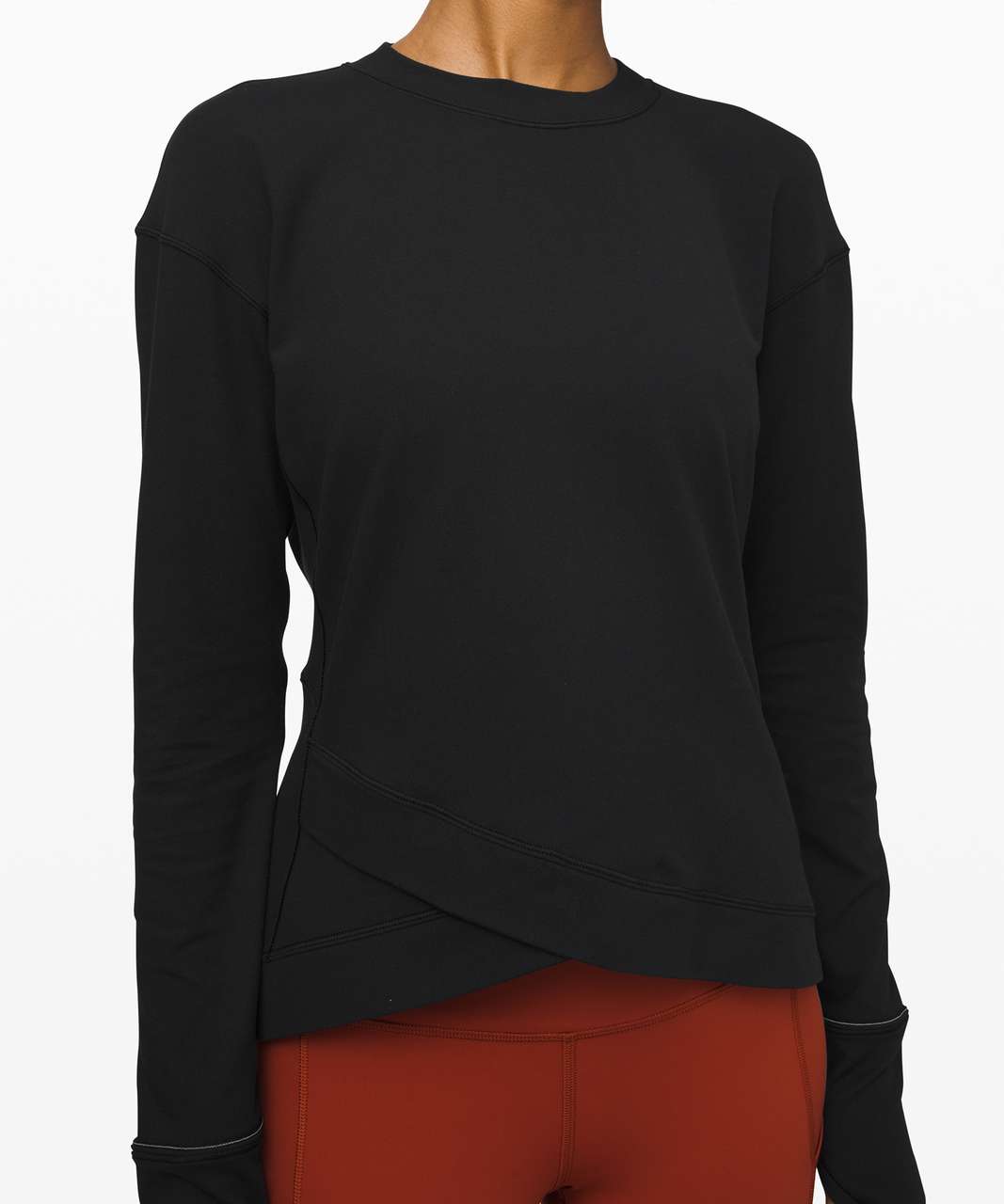 Lululemon Close to Crossing Long Sleeve *Rulu - Black (First