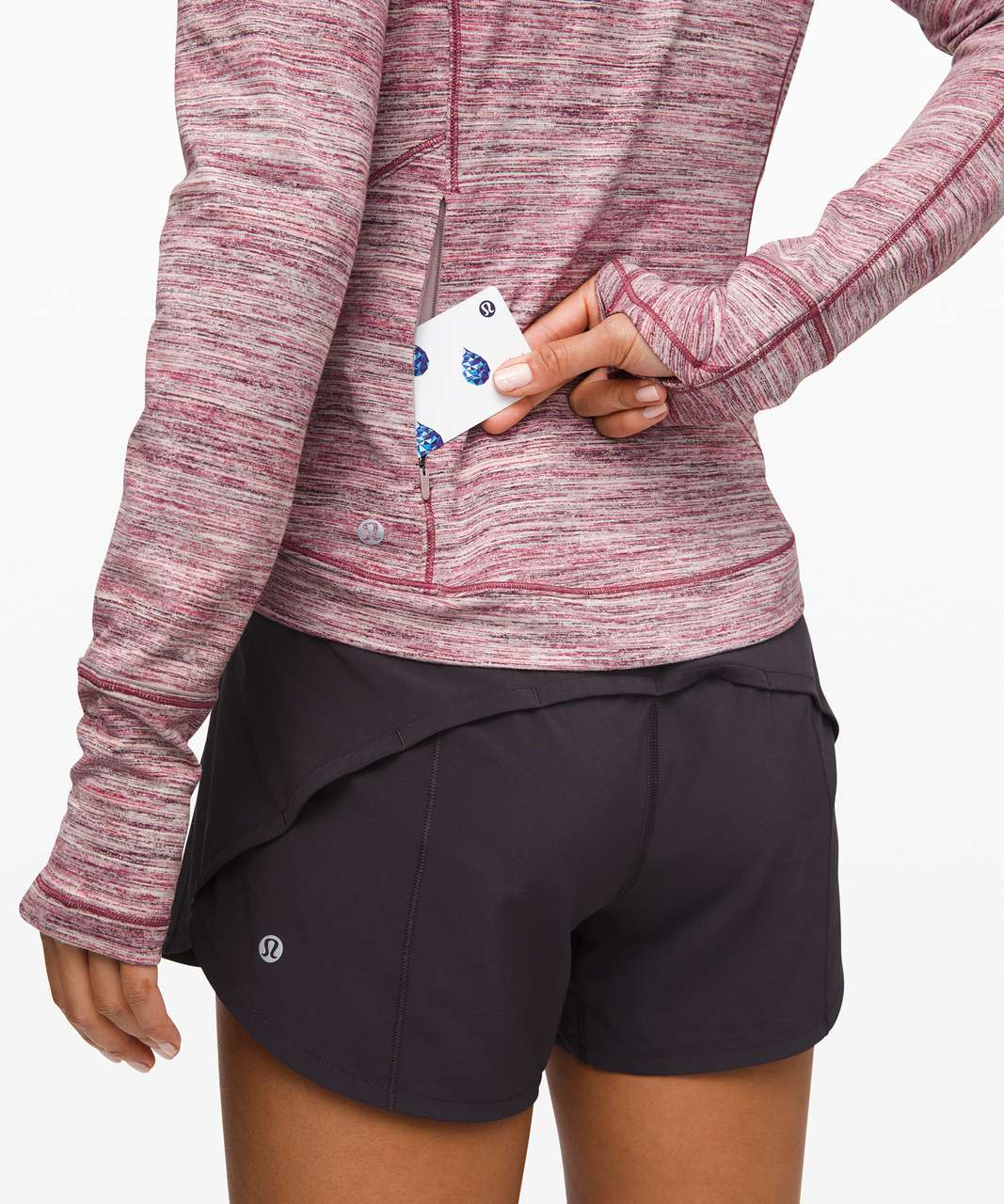 Lululemon Close to Crossing Long Sleeve *Rulu - Space Dye Camo Plumful  Smoky Blush - lulu fanatics