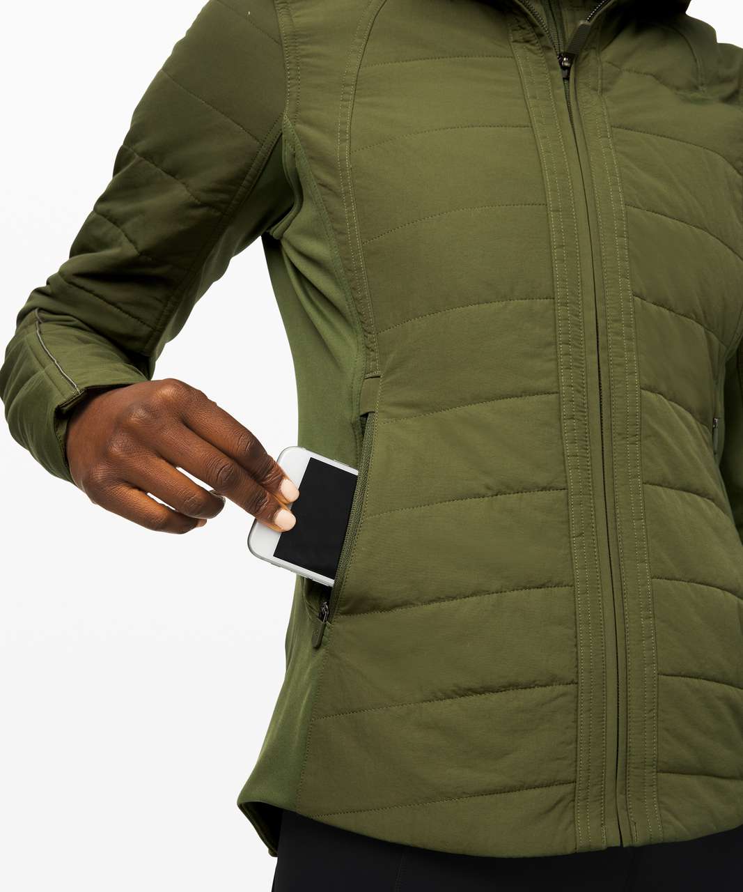 Lululemon Another Mile Jacket - Landscape Green