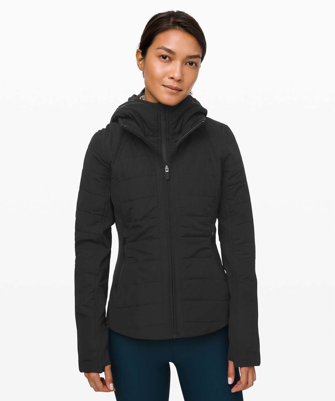 LULULEMON ANOTHER MILE JACKET サイズ8 黒-