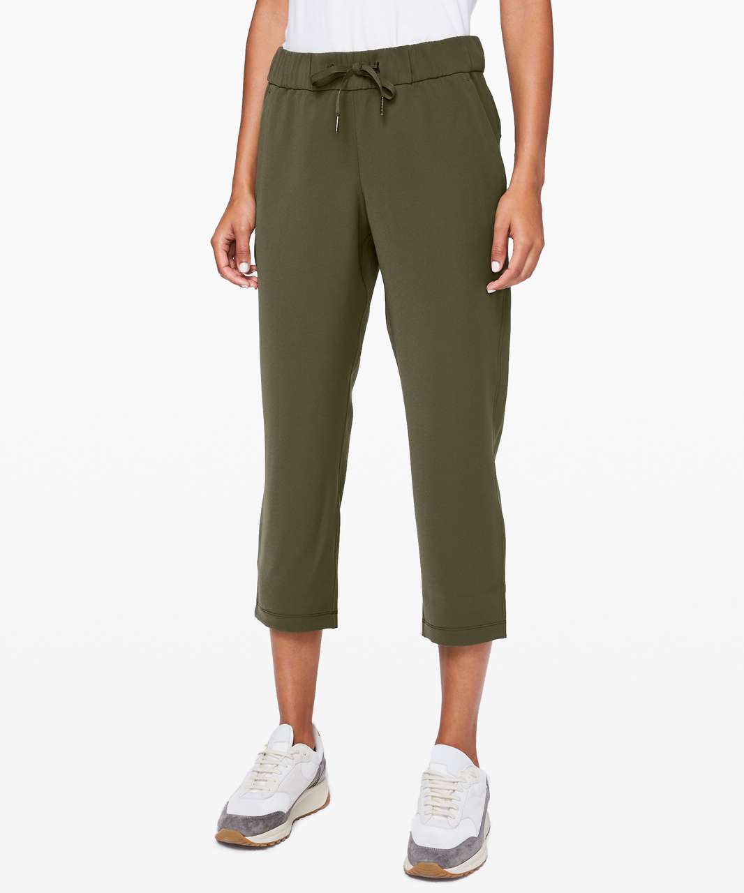 Lululemon On The Fly Pant *28 - Dark Olive (First Release) - lulu fanatics