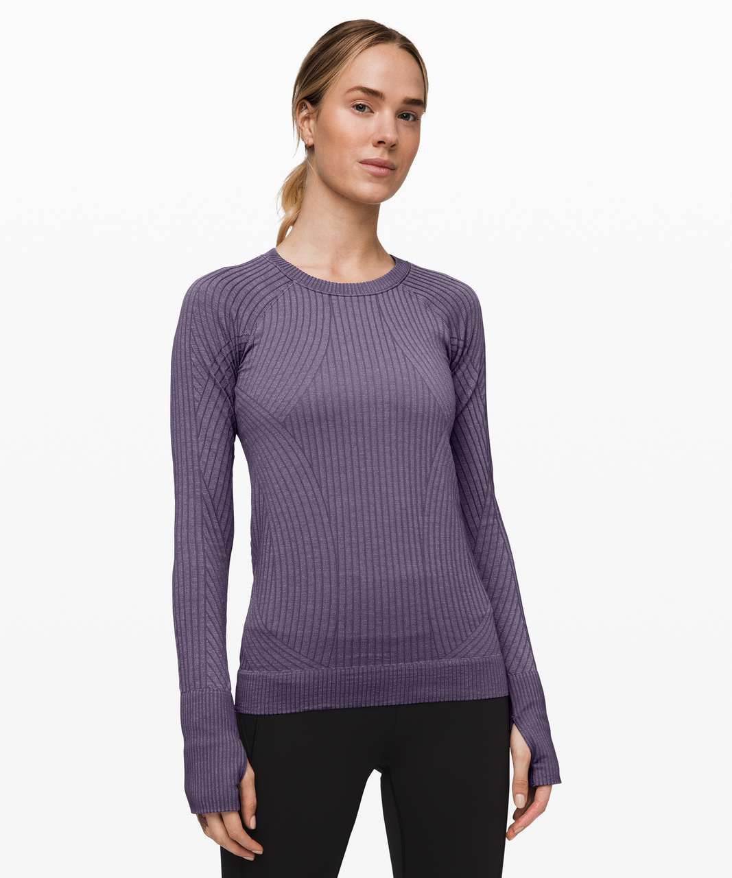 Lululemon Rest Less Pullover - Moonwalk / White