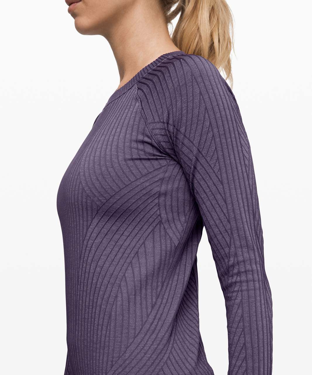 Lululemon Rest Less Pullover - Moonwalk / White