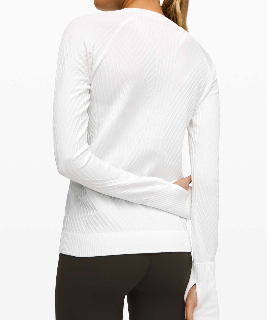 Lululemon Rest Less Pullover - White / White