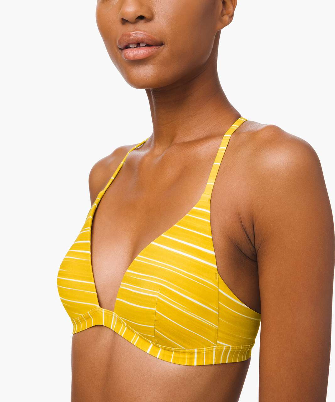 Lululemon Deep Sea Swim Top - Spirited Stripe Honeycomb Multi