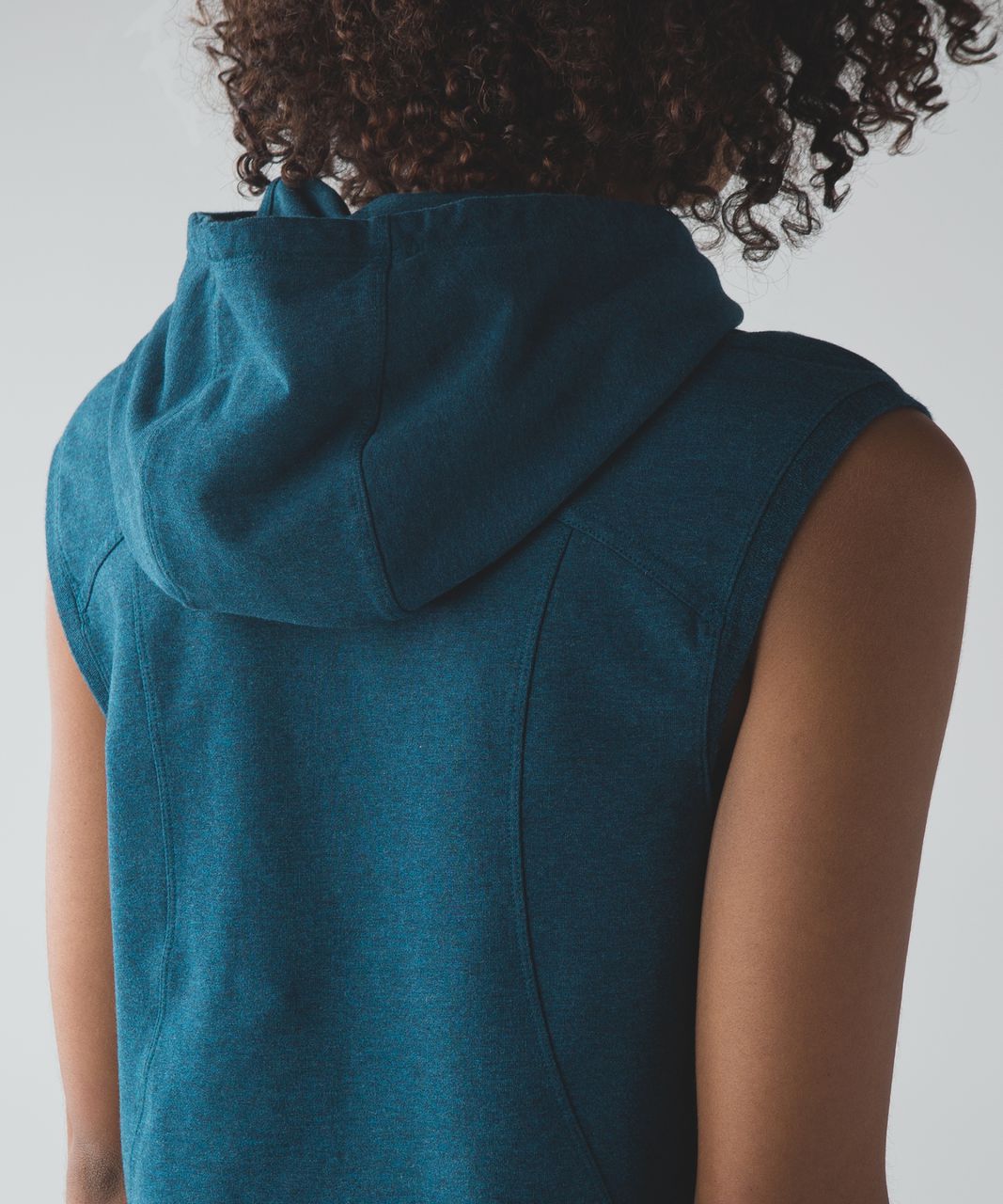 Lululemon Blissed Out Sleeveless Hoodie - Heathered Alberta Lake