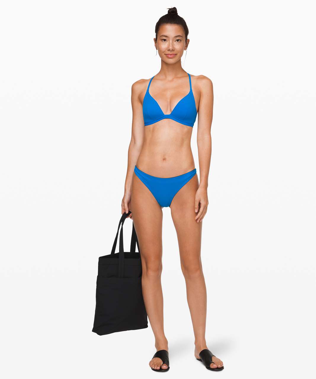 Lululemon Deep Sea Swim Top - Amalfi Blue - lulu fanatics