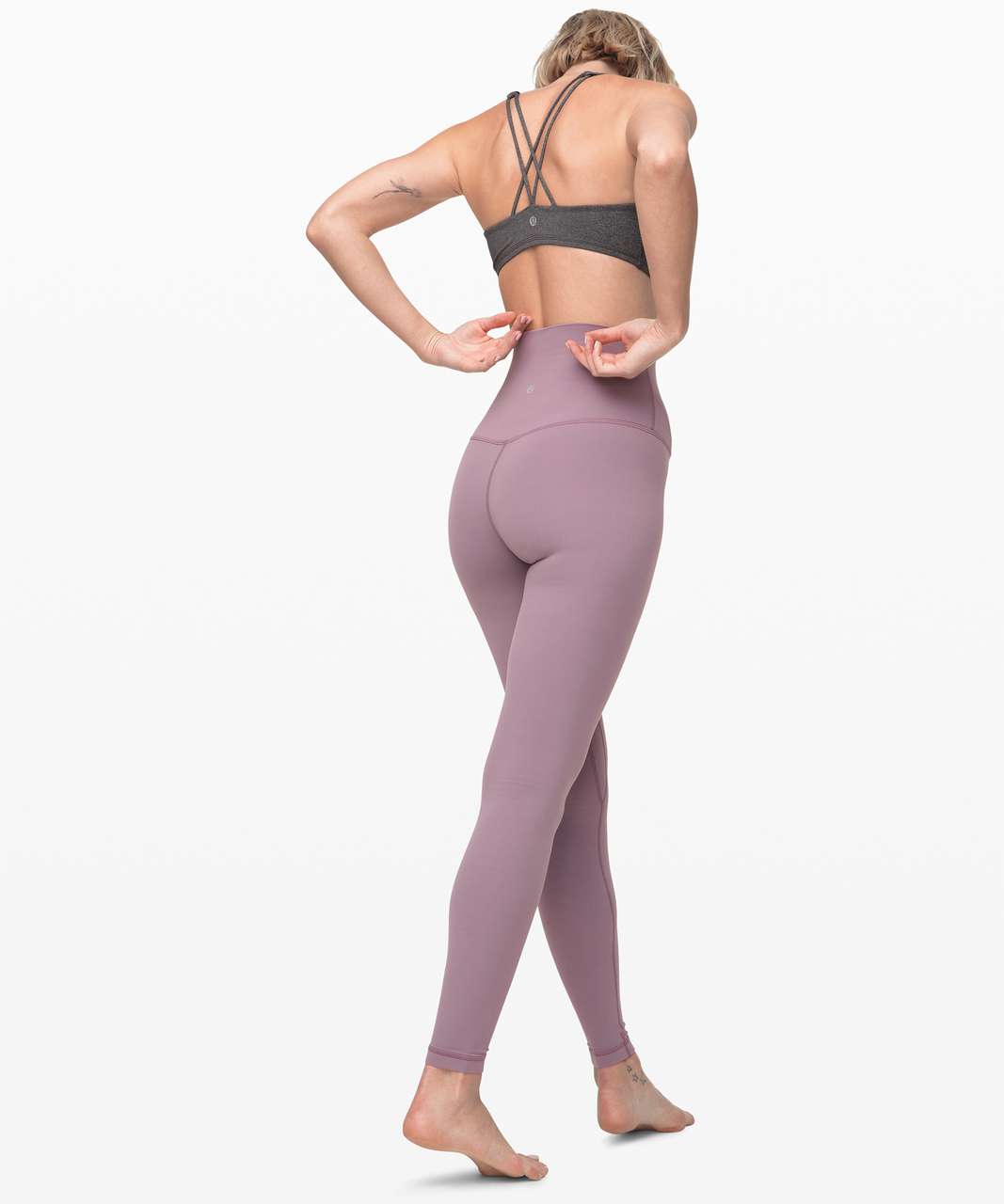 The Butter Soft Legging in Frosted Mulberry